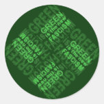 Green Fascism Stickers