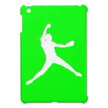 Green Fastpitch iPad Mini Case