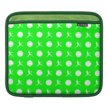 Green Fastpitch iPad Sleeve
