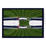 Green Fields Greeting Card