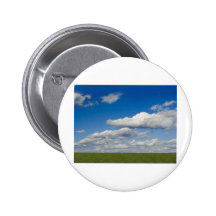 green filed, blue sky, white cloud pins