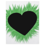 Green Flame Heart flyers