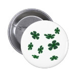 green flowers button
