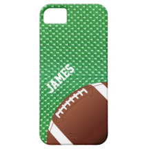 Green Football Custom iPhone 5 Case