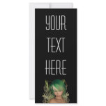 Green Forest Fairy 3D Close-Up rack cards
