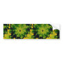 Green fractal bumper sticker