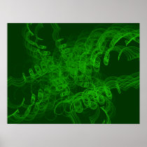 Green Fractal Smoke