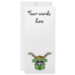 Green Frankenstein monkey girl