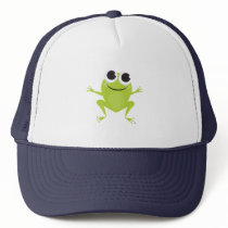Green Frog Hat