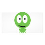green frog icon photo card