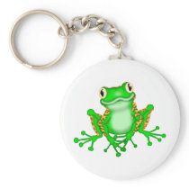 Green Frog Keychain