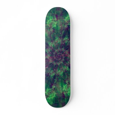 Green Fusion Skateboard by bendoodlyn