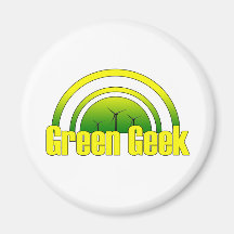 Green Geek - Magnet
