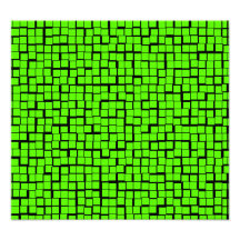 Green geometric pattern photo