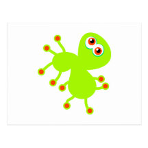 Green Germ Post Card