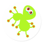 Green Germ stickers