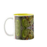 Green Glass Mug