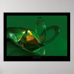 Green Glass Objects 2 Posters