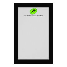 Green Glow Fitness Logo Customised Stationery