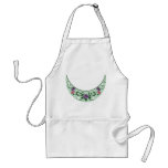 Green Goddess Upright Crescent aprons