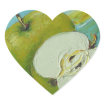 Green Granny Smith Apple Stickers