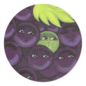 Green Grape Fitting In stickers