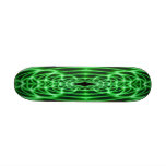 Green Graphic Design Skateboard