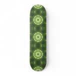 Green Grass Digital Mandala skateboards