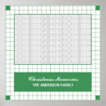 Green Grid Photo posters
