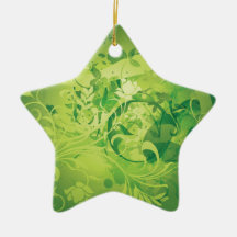 Green Growth Christmas Ornaments