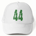 GREEN GRUNGE STYLE NUMBER 44 HATS