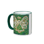 Green Guardian Angel Mug or Cup