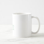 Green Guitar Pick Shamrock Coffee Mugs