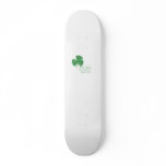Green Guitar Pick Shamrock skateboards