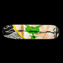 Green Guy Skate Deck skateboards