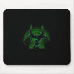 Green Hazard mousepads