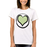 Green Heart Awareness t-shirts