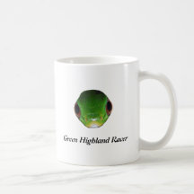 Green Highland Racer Coffee Mug