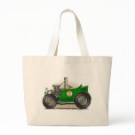 Green Hot Rod Car Bags/Totes