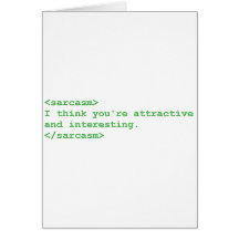 Green HTML Sarcastic Comment Cards
