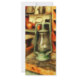 Green Hurricane Lamp in General Store Personalized Rack Card