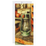 Green Hurricane Lamp in General Store Personalized Rack Card