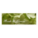 Green Hydrangea Wedding Thank You Tag card Business Cards