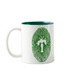 Green "INCENSE/INNER FLAME" Mug
