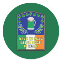 Green Irish Beer is Here