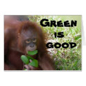Green is Good card