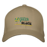 Green Is New Black embroidered hats