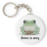 Green is Sexy keychains