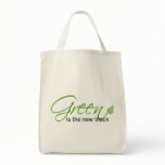 Green is the New Black Tote Bags