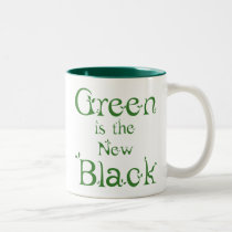 Green is the New Black Mug mugs